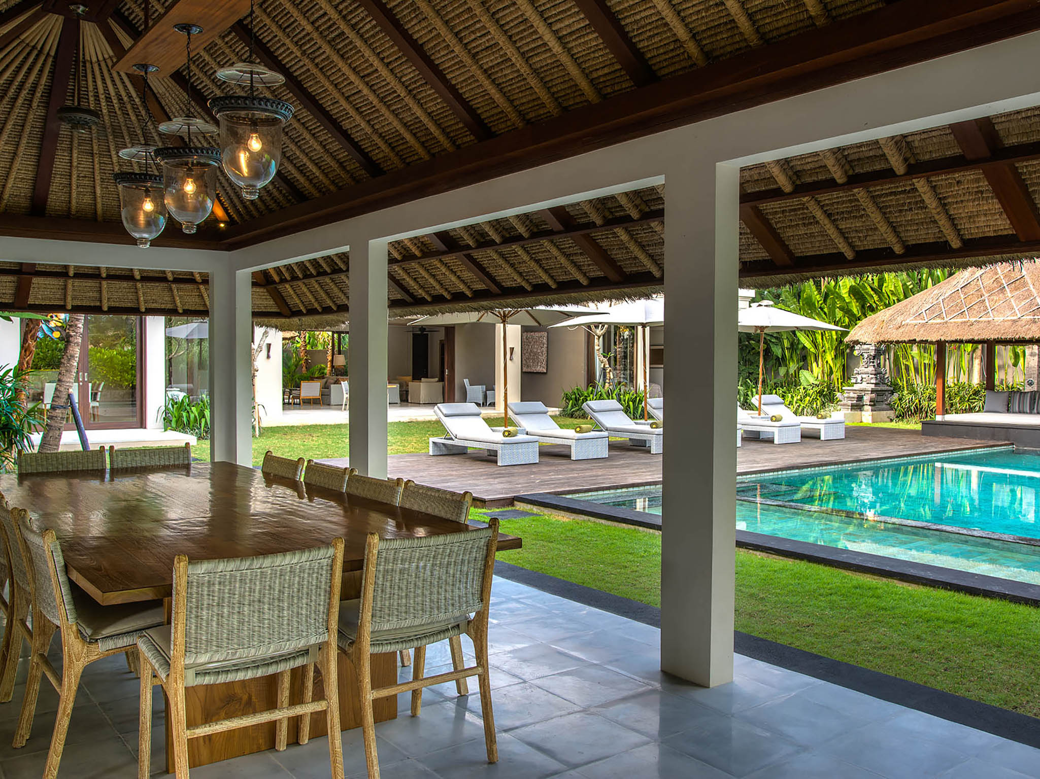 Seseh Beach Villa II - Outdoor living spaces - Seseh Beach Villa II, Seseh-Tanah Lot, Bali